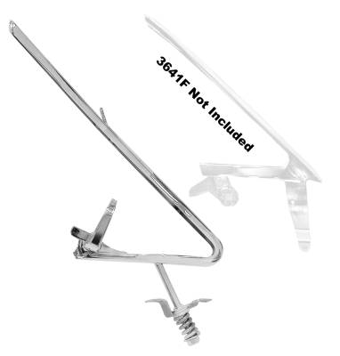 Dynacorn | Mustang Parts - 65-66 Mustang Vent Window Trim Left Hand with Pivot