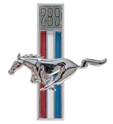 Dynacorn | Mustang Parts - 67-68 Mustang Running Horse 289 Emblem Left Hand