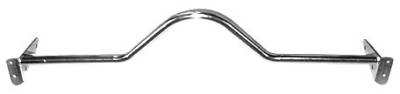 Dynacorn | Mustang Parts - 67-68 Mustang Monte Carlo Bar Curved Chrome