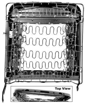 Dynacorn | Mustang Parts - 69 Mustang Seat Back Frame/Spring Right Hand Passenger Side