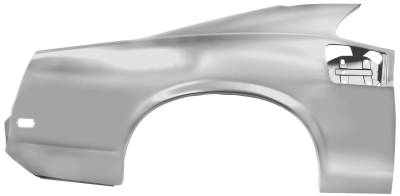 Dynacorn | Mustang Parts - 69 Mustang Quarter Panel Right Hand / Passenger Side Fastback Full
