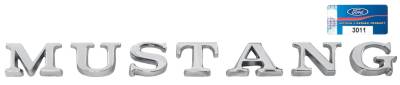 Dynacorn | Mustang Parts - 65-72 Mustang Fender/Trunk Letter Set