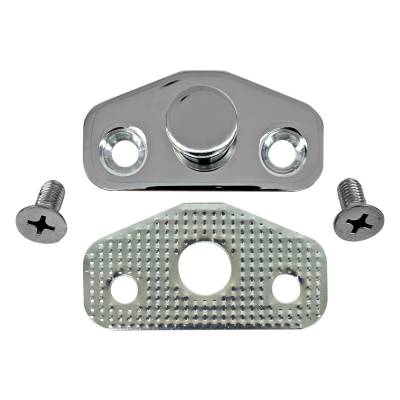 Dynacorn | Mustang Parts - 65-66 Mustang Door Striker Stainless Steel