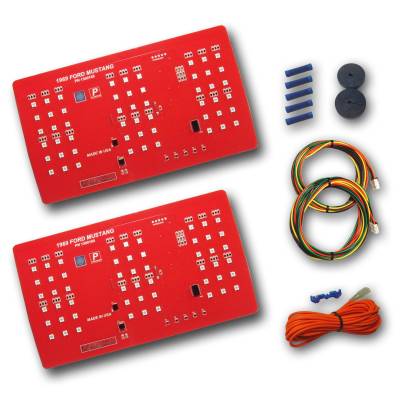 DIGI-TAILS  - 1969 Mustang LED Sequential Taillight Panel Kit