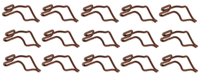 Daniel Carpenter Mustang Parts - 65 - 67 Mustang Deluxe Door Panel Clips