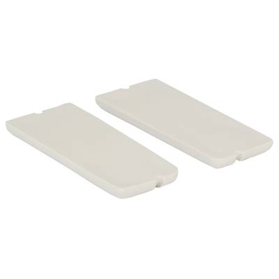 Daniel Carpenter Mustang Parts - 70 Mustang Deluxe Door Panel Pull Cup Inserts White