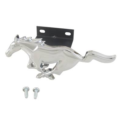 Daniel Carpenter Mustang Parts - 94 - 04 Mustang Grille Horse Emblem Stock Size Chrome