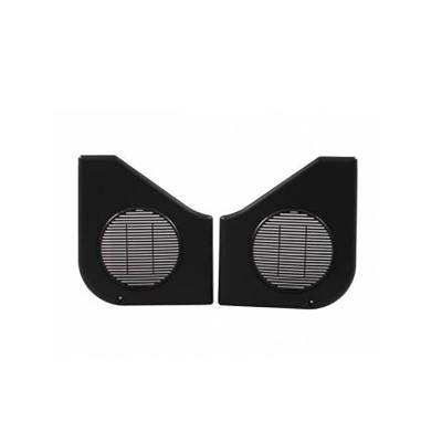 Daniel Carpenter Mustang Parts - 87 - 93 Mustang Door Speaker Grille Black With 8 Retainers