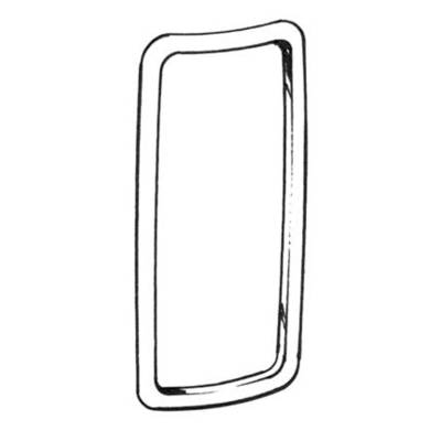 Daniel Carpenter Mustang Parts - 69 Mustang Tail Light Lens Trim Ring