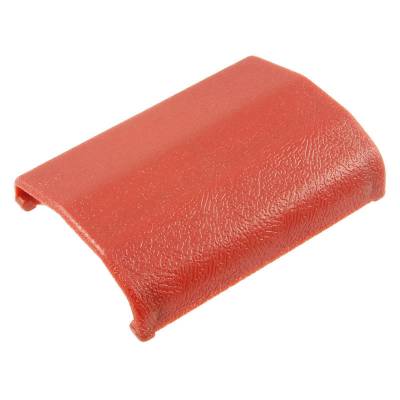 Daniel Carpenter Mustang Parts - 84 - 89 Mustang Red Seat Belt Buckle Cover