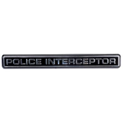 Daniel Carpenter Mustang Parts - Mustang Police Interceptor Emblem Reproduction
