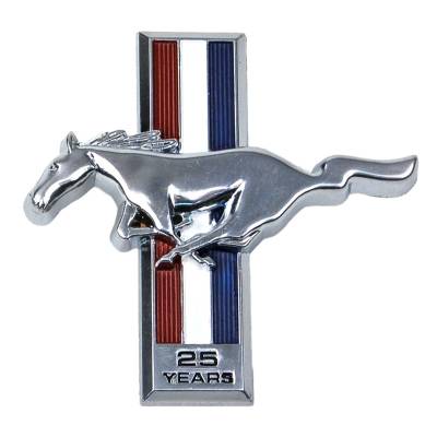 Daniel Carpenter Mustang Parts - 89 - 90 Mustang 25th Anniversary Dash Emblem