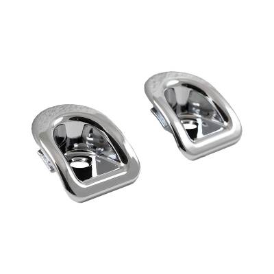 Daniel Carpenter Mustang Parts - 05 - 14 Mustang Chrome Door Lock Knob Bezels