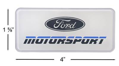 Daniel Carpenter Mustang Parts - Mustang 2 Color Acrylic Dash or Trunk Emblem