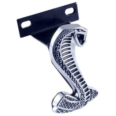 Daniel Carpenter Mustang Parts - 94 - 04 Mustang Cobra Grille Emblem with Bracket and Screws