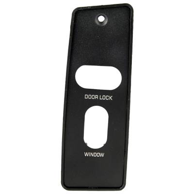 Daniel Carpenter Mustang Parts - 87 - 93 Mustang Window & Door Lock Switch Plate RH