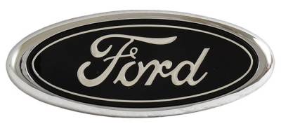 Daniel Carpenter Mustang Parts - 94 - 04 Mustang Black Trunk Emblem with Adhesive Backing