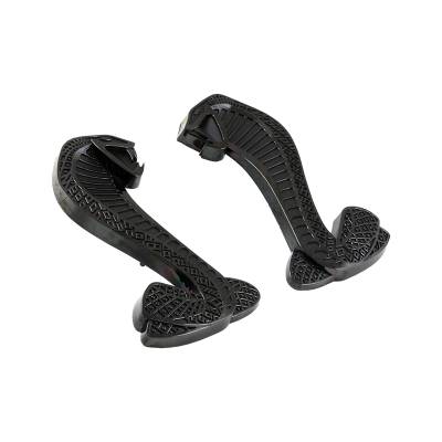 Daniel Carpenter Mustang Parts - 07 - 14 Mustang Cobra Snake Fender Emblems Black Chrome