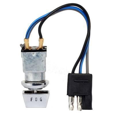Daniel Carpenter Mustang Parts - 65 - 67 Mustang Fog Light Switch with Correct Knob & Bezel