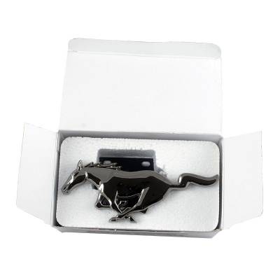 Daniel Carpenter Mustang Parts - 94 - 04 Mustang Grille Emblem & Bracket Assembly Gloss Black