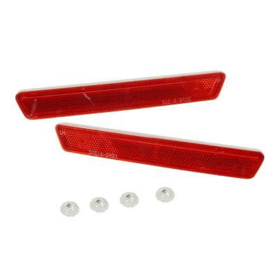 Daniel Carpenter Mustang Parts - 99 - 04 Mustang Rear Marker Reflectors with Nuts