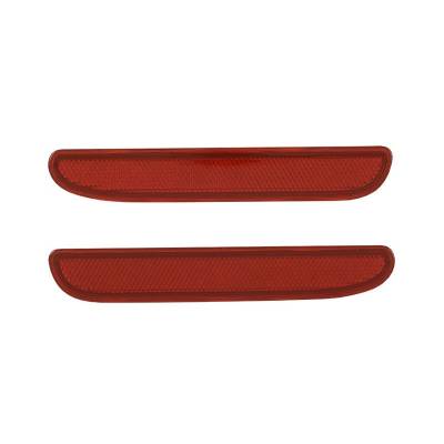 Daniel Carpenter Mustang Parts - 94 - 98 Mustang Rear Bumper Reflectors with Retainers