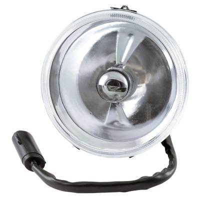 Daniel Carpenter Mustang Parts - 87 - 93 Mustang Clear Euro Glass Fog Light Assembly With Bulb