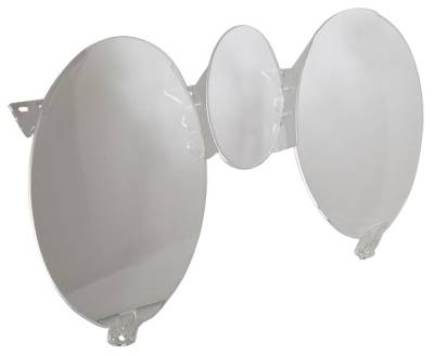 Daniel Carpenter Mustang Parts - 71 - 73 Mustang Instrument Lens Without Tachometer