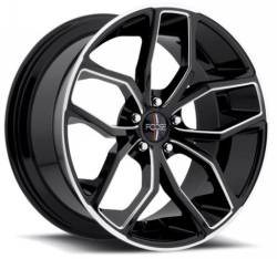 05 - 14 Mustang Foose Outcast Black 20 x 10 Wheel