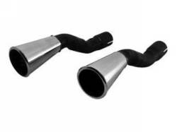 65-66 Mustang Exhaust Trumpets (economy)