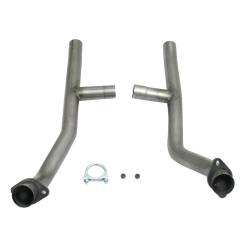 65-70 Mustang JBA H-Pipe Off-Road SS For Mid-Length Headers 289/302
