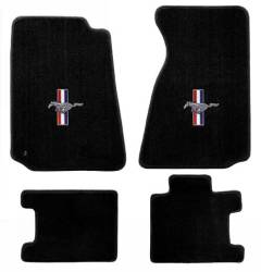 94 - 99 Mustang Floor Mats, Pony and Bars