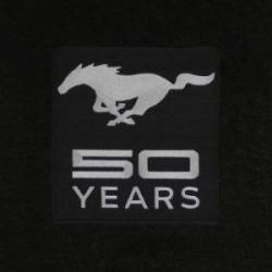 65 - 73 Mustang Coupe & FB Floor Mats, 50th Ann