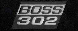 65 - 73 Mustang Coupe & FB Floor Mats, Boss 302