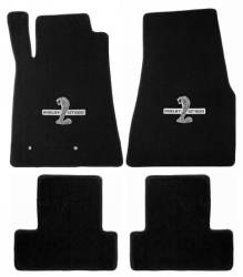 13 - 14 Mustang Floor Mats, Set of 4, Shelby Snake GT500