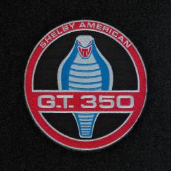 15 Mustang  Black Set of 4 Floor Mats:: American Emblem