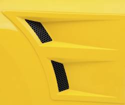 3D Carbon - 05 - 09 MUSTANG - Front Fender Vents Series II - Image 3
