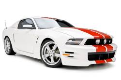 3D Carbon - 10 - 12 MUSTANG BOY RACER - 4 PC. KIT - Image 1