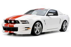 3D Carbon - 10 - 14 MUSTANG 3D Carbon Front Fender Vents with Grilles - Image 2