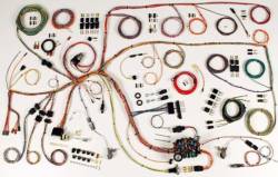 American Auto Wire - 60-64 Ford Falcon, 60 - 65 Comet Complete Chassis Wire Harness Kit