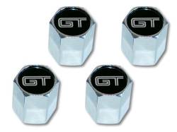 Wheels - Wheel Accessories - Scott Drake - Mustang GT Logo Valve Stem Caps