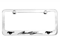 Scott Drake - 65 - 73 Mustang Running Horse License Plate Frame - Image 1