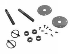 1964 - 1973 Mustang  Hood Pin Kit (without Cables)