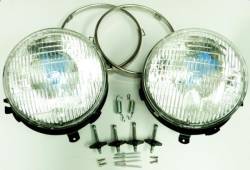 68 Mustang Front Headlight Kit, for SR-68 Headlight Fender Extensions