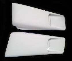 Stang-Aholics - 1967 Mustang Fastback Fiberglass Upper Quarter Scoops or Air Extractors - Image 1