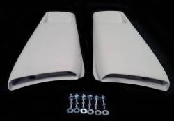 Stang-Aholics - 1968 Mustang Fastback Fiberglass Upper Quarter Scoops, or Air Extractors - Image 3