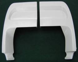 1969 - 70 Shelby Styled Mustang Coupe/Convertible Fiberglass End Caps