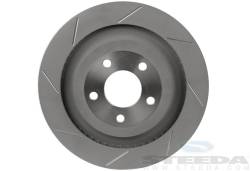 Steeda Autosports - 15 Mustang Steeda 13" Slotted Rear Brake Rotors - Image 5