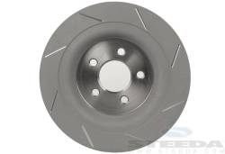 Steeda Autosports - 15 Mustang Steeda 13" Slotted Rear Brake Rotors - Image 2