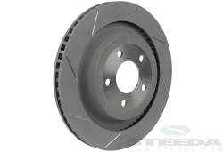 15 Mustang Steeda 13" Slotted Rear Brake Rotors